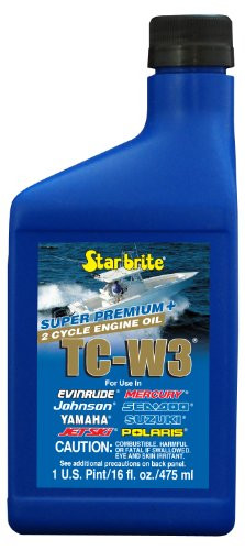 Star brite Super Premium 2-Cycle Engine Oil TC-W3 - 16 oz