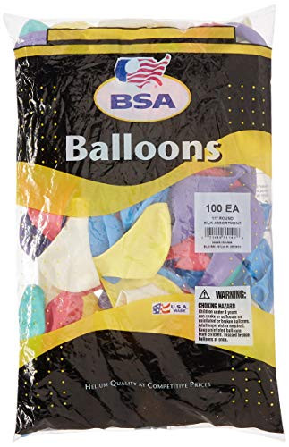 PIONEER BALLOON COMPANY Silk Assorted Latex Balloon, 11", Multicolor - 71141