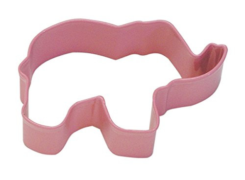 CybrTrayd Elephant Cookie Cutter, Pink