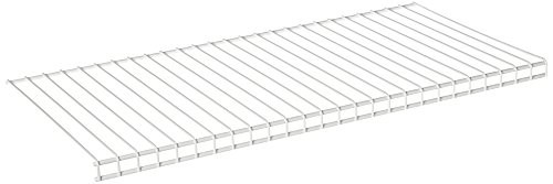 Rubbermaid FG3H9200WHT Configurations 48" Shelving & Hanging Kit - White