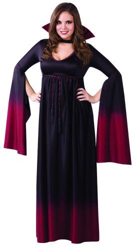 Fun World Women's Plus Size Blood Vampiress Costume, Multi