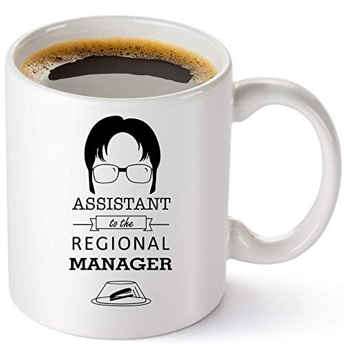 Assistant To The Regional Manager Coffee Mug - The Office Gifts - Funny Dwight Schrute The Office Merchandise - 11oz collectible Dunder Mifflin The Office Mug For Men And Women Assistant To The Regional Manager Coffee Mug - The Office Gifts - Funny Dwight Schrute The Office Merchandise - 11oz collectible Dunder Mifflin The Office Mug For Men And Women