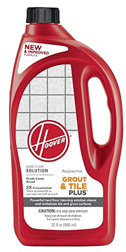 HOOVER FloorMate Grout & Tile Plus Hard Floor Cleaning Solution Formula, 32 oz, AH30435