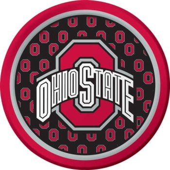 Ohio State Buckeyes 7-inch Plates