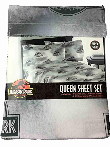 Franco Manufacturing Jurassic World Queen Dino Earthquake Sheet Set