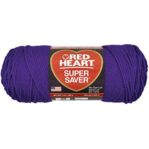 Red Heart Super Saver Yarn (3-Pack) Amethyst E300-356