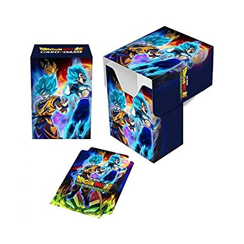 Ultra Pro ULP85980 Dragon Ball Super Full-View Deck Box - Goku44; Vegeta & Broly