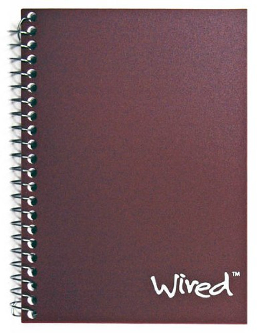 Top Flight Wired Personal Wirebound Notebook, 100 Sheets, College Rule, 7 x 5 Inches, 1 Notebook, Cover May Vary (33185)