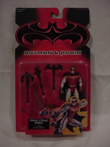 Batman & Robin Triple Strike Robin with Multi Cannon Slinger
