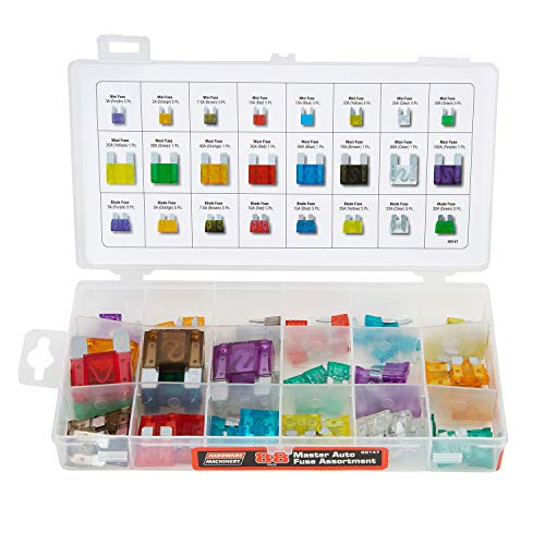Hardware Machinery 68147 Master Auto Fuse Assortment, 88 Piece
