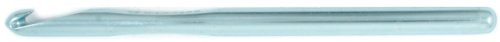 Susan Bates 5-1/2-Inch Silvalume Aluminum Crochet Hook, 9mm, Blue