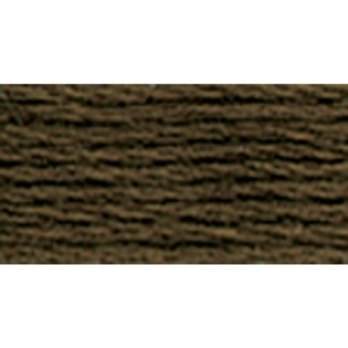 DMC 117-3031 Six Strand Embroidery Cotton Floss, Dark Mocha Brown, 8.7-Yard