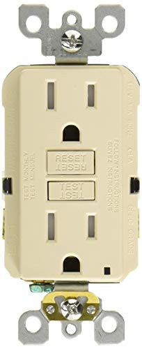 LEVITON MFG CO R06-GFTR1-0KT Ltalm Tamper Gfci Outlet