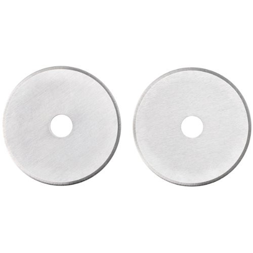 Fiskars 95417097J Straight Rotary Replacement Blades, 28mm, 2 Pack,stainless steel
