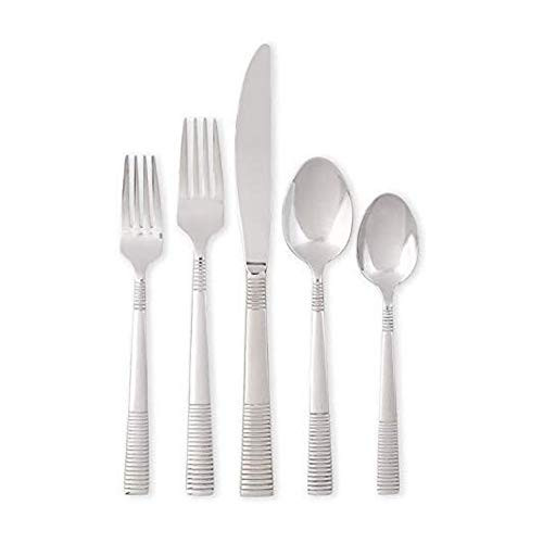 Oneida Paxton 20 Piece Everyday Flatware, Service for 4 18/0 Stainless Steel, Silverware Set
