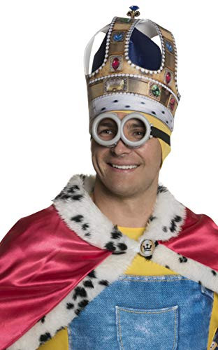 Rubie's Men's Minion King Crown, Multi, One Size