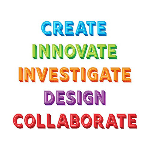 Creative Teaching Press STEM/STEAM Jumbo Words Bulletin Board Set (3116)