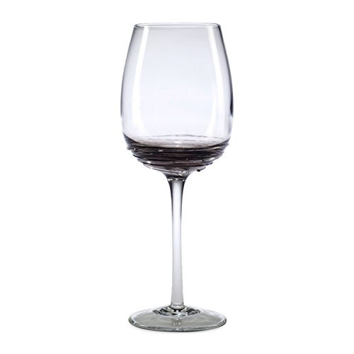 Mikasa Swirl Smoke Goblet, 17 oz, Glass