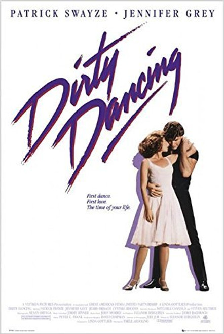 Dirty Dancing 1987 36x24 Movie Art Print Poster Jennifer Grey Patrick Swayze Time of your Life