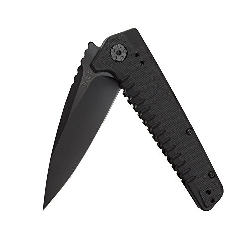 Kershaw Fatback (1935) Multipurpose Knife With 3.5 In. Stainless Steel Black-Oxide Coated Blade; Glass-Filled Nylon Handle With SpeedSafe Opening; Liner Lock; 4-Position Deep-Carry Pocketclip; 3.6 oz Kershaw Fatback (1935) Multipurpose Knife With 3.5 In. Stainless Steel Black-Oxide Coated Blade; Glass-Filled Nylon Handle With SpeedSafe Opening; Liner Lock; 4-Position Deep-Carry Pocketclip; 3.6 oz