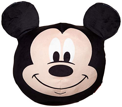 The Northwest Company Mickey Mouse Cloud Pillow, 11" Round The Northwest Company Mickey Mouse Cloud Pillow, 11" Round