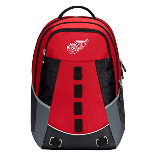 NHL Detroit Red Wings "Personnel" Backpack, 19" x 5" x 13" NHL Detroit Red Wings "Personnel" Backpack, 19" x 5" x 13"