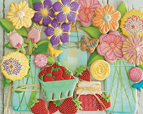 Springbok's 500 Piece Jigsaw Puzzle Spring Cookies