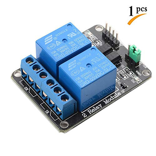 2 Channel Relay Module DC 5V for Arduino Raspberry Pi DSP AVR by Devbattles