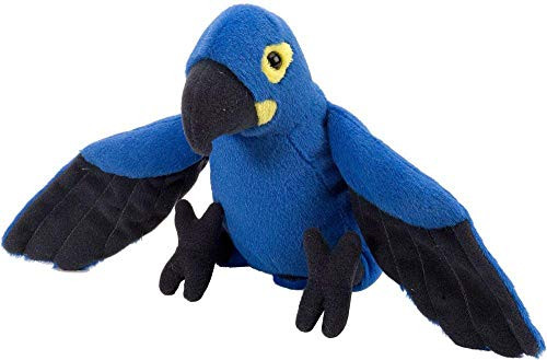 Wild Republic Hyacinth Macaw Plush, Stuffed Animal, Plush Toy, Gifts for Kids, Cuddlekins 8 Inches,Multi Wild Republic Hyacinth Macaw Plush, Stuffed Animal, Plush Toy, Gifts for Kids, Cuddlekins 8 Inches,Multi