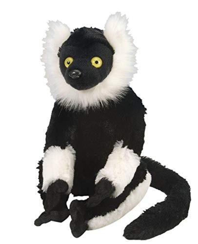 Wild Republic Lemur Plush, Stuffed Animal, Plush Toy, Gifts for Kids, Cuddlekins 12 Inches