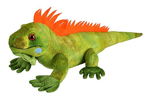 Wild Republic Iguana Plush, Stuffed Animal, Plush Toy, Kids Gifts, Cuddlekins, 15 Inches, Multi (12905)