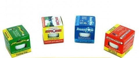Awesome Foursome Novelty Golf Balls