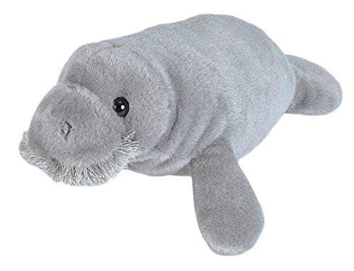 Wild Republic Manatee Plush, Stuffed Animal, Plush Toy, Gifts for Kids, Cuddlekins 10 Inches
