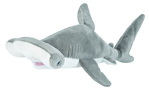 Wild Republic Hammerhead Shark Plush, Stuffed Animal, Plush Toy, Gifts for Kids, Cuddlekins 20", Multi