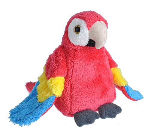 Wild Republic Macaw Plush, Stuffed Animal, Plush Toy, Gifts for Kids, Cuddlekins, 5"