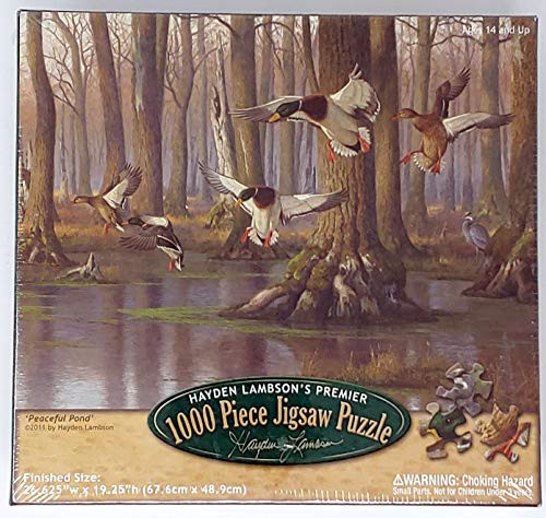 Reflective Art Inc. Hayden Lambson's Premier Jigsaw Puzzle Peaceful Pond