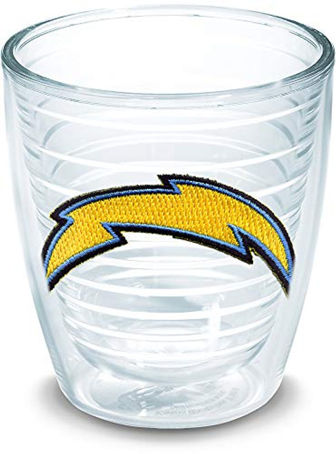Tervis 1022872 NFL Los Angeles Chargers Primary Logo Tumbler with Emblem 12oz, Clear Tervis 1022872 NFL Los Angeles Chargers Primary Logo Tumbler with Emblem 12oz, Clear