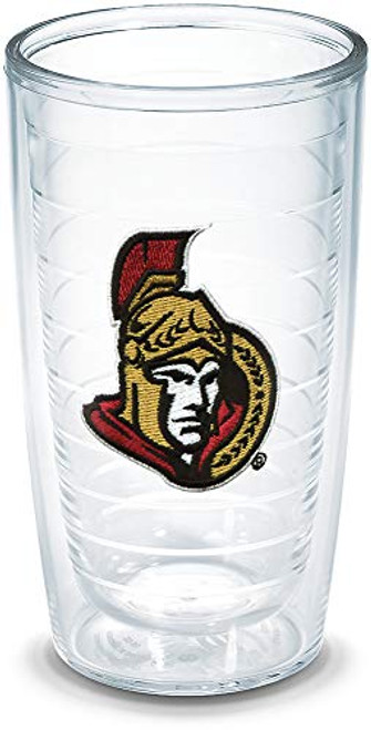 Tervis 1045122"NHL Ottawa Senators" Tumbler, Emblem, 16 oz, Clear Tervis 1045122"NHL Ottawa Senators" Tumbler, Emblem, 16 oz, Clear