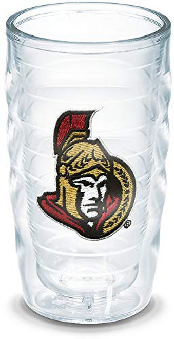 Tervis 1049621"NHL Ottawa Senators" Tumbler, Emblem, 10 oz, Clear Tervis 1049621"NHL Ottawa Senators" Tumbler, Emblem, 10 oz, Clear