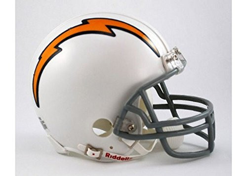 Riddell San Diego Chargers AFL 50th Anniversary Replica Mini Helmet