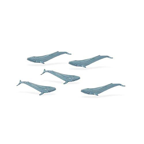 Safari Ltd. Good Luck Minis Collection - Blue Whale Figurines 192 Pieces Non-toxic and BPA Free