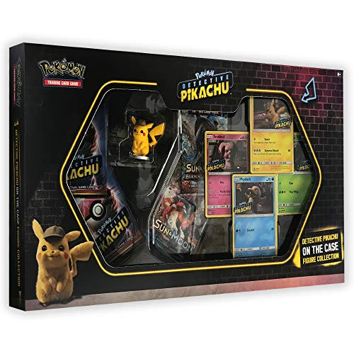 Pokemon TCG: Detective Pikachu On The Case Figure Collection