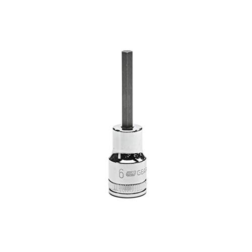 GEARWRENCH 1/2" Drive Mid-Length Hex Bit Metric Socket 6mm - 82571