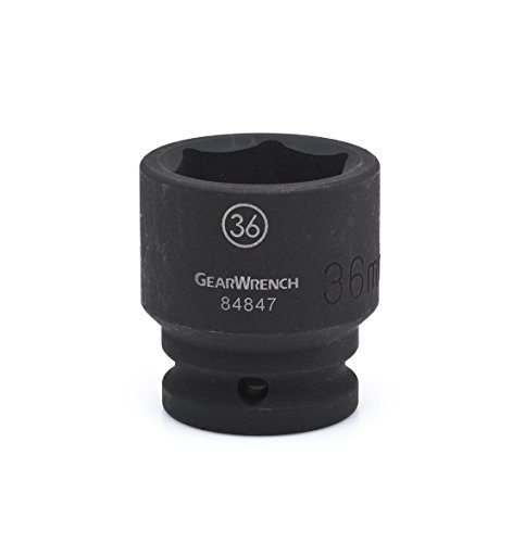 GEARWRENCH 3/4" Drive Standard Impact Metric Socket 24mm, 6 Point  - 84835