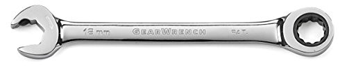 GEARWRENCH Open End Ratcheting Combination Wrench 17mm, 12 Point - 85517