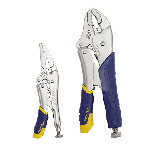 IRWIN Tools VISE-GRIP Locking Pliers, Fast Release, 2-Piece Set (77T)