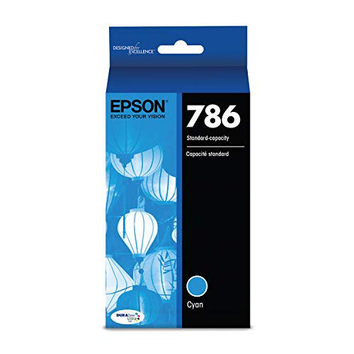 Epson T786220 DURABrite Ultra Standard-Capacity Ink Cartridge, Cyan
