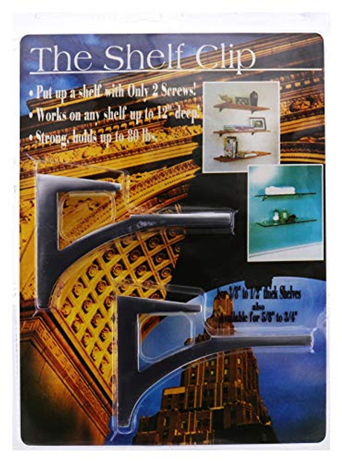 CRL Chrome - Aluminum Glass Shelf Bracket for 3/8 to 1/2 glass CRL Chrome - Aluminum Glass Shelf Bracket for 3/8 to 1/2 glass