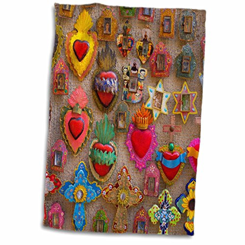 3D Rose Todos Santos-Baja-Mexico-Sa13 Dpb0680-Douglas Peebles Towel, 15" x 22"