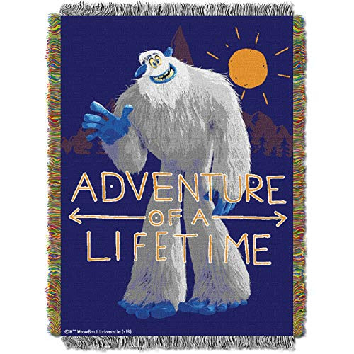 Smallfoot Adventure of a Lifetime Migo Woven Tapestry Throw Blanket